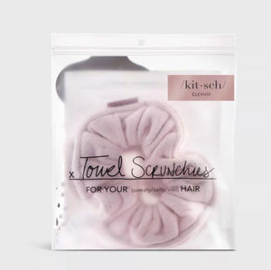 Towel Scrunchie 2 Pack - Blush - American Dollhouse